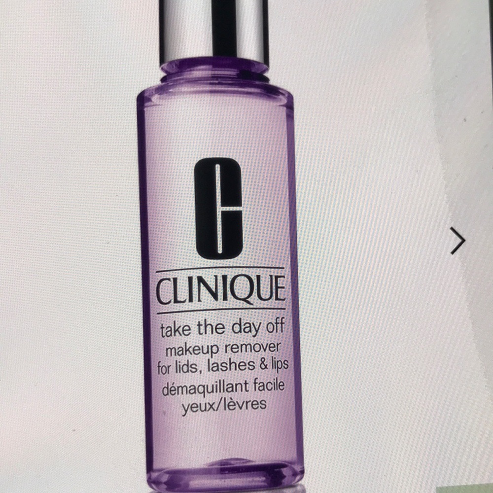 Clinique take the day off make up remover